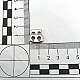 Two Hole 4 mm - 0,15" Hole Diameter Stopper Metal Stopper Model - Top Press CGT004500