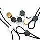 Two Holes 4 mm Hole Diameter Mine Stopper Top Press - Small Round Stopper CGT0070