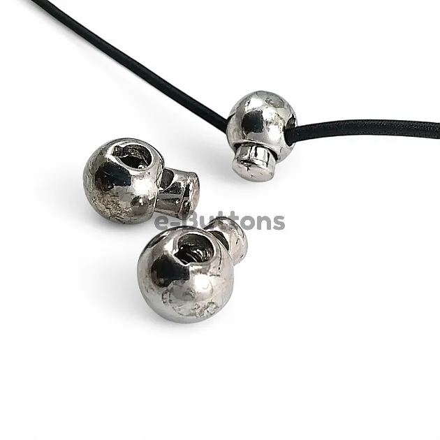 Metal Stopper 4.5 mm Hole Diameter Single Hole Top Press Round Model -  Stopper CGT0071
