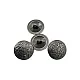 19 mm - 30 Boy Metal Ayaklı Düğme Arma Desenli E 1158