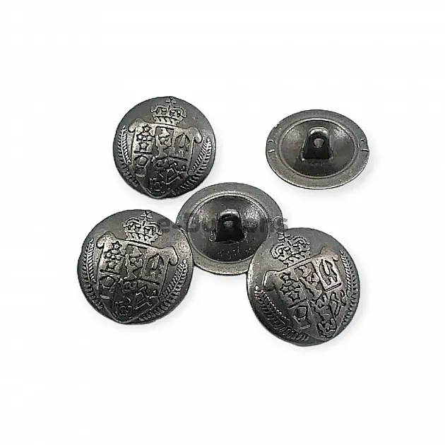 Shank  Button Medieval Patterned 20 mm - 34 L (E 1051 Larger) E 1268