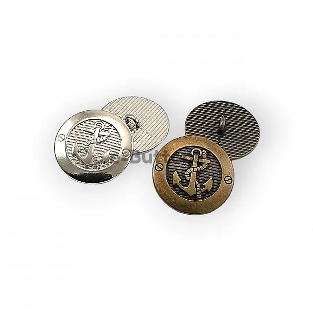 Ayaklı Düğme Gemi Çapası Tasarımlı 23 mm - 36 Boy E 2043