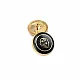 Enamel Blazer and Gold Plated Jacket Button 21 mm - 32 L E 965 V1