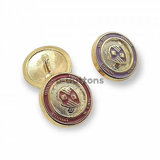 Enamel Shank Jacket Button- 21mm-34 L- E 965