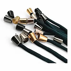 Metal Cord End Bell Model 6 mm Cord Entry Pear Model E 104