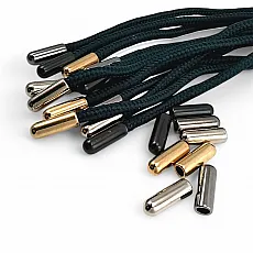 Metal Cord End 4.8 mm Cord Input Thick - Cylinder Model E 1333