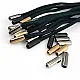 Metal Cord End 4.8 mm Cord Input Thick - Cylinder Model E 1333