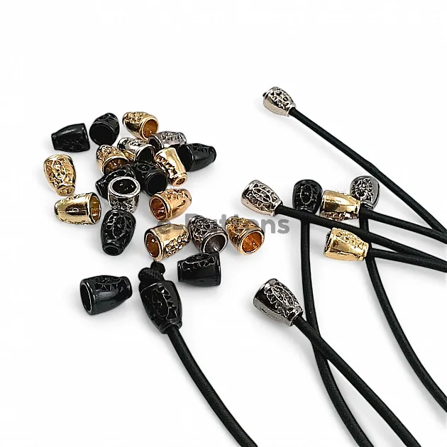 Bell Model Metal Cord End 3.5 mm Cord Input Patterned and Aesthetic Design E 1603