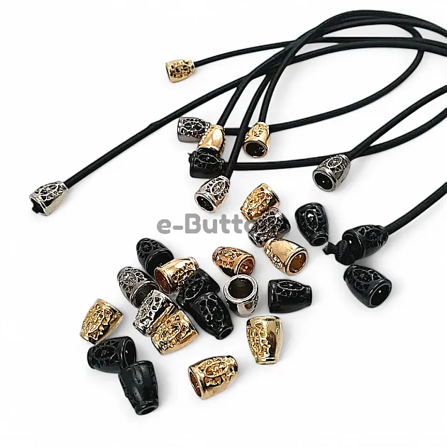 Bell Model Metal Cord End 3.5 mm Cord Input Patterned and Aesthetic Design E 1603