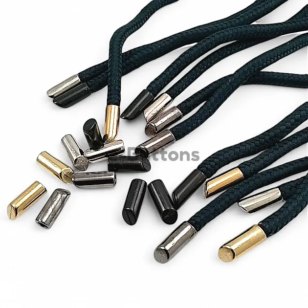 Cylinder Model Metal Cord End 4 mm Cord Input Aesthetic Model - Small Size E 1725