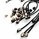 Metal Cord End Small Size Bell Model - Pear Model 3.5 mm Cord Entry E 1730