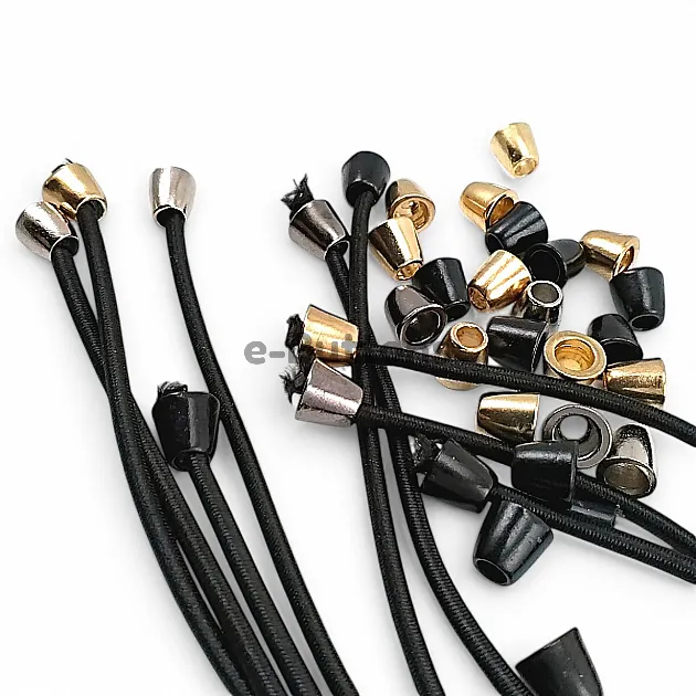 Metal Cord End Small Size Bell Model - Pear Model 3.5 mm Cord Entry E 1730
