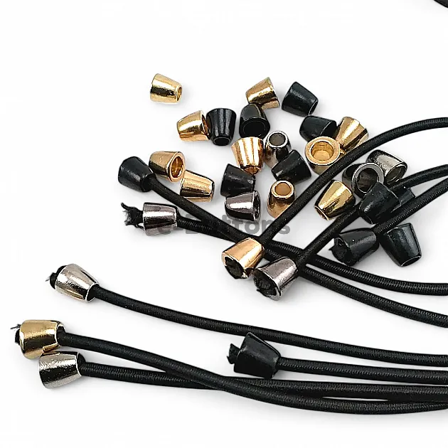 Metal Cord End Small Size Bell Model - Pear Model 3.5 mm Cord Entry E 1730