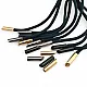 Large Size Metal Cord End 5 mm Cord Input Cylinder - Aesthetic Model E 2009