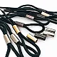 Metal Cord End Large Cylinder 7.5 mm Cord Entry - Aesthetic Model E 2059
