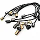 Cylinder Model Metal Cord End 4 mm Cord Input E 2062