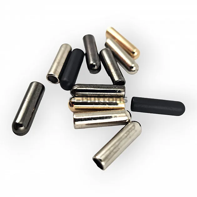Metal Cord End 2 cm with 4.4 mm Opening E 2092 Metal Cord End 2 cm with 4.4 mm Opening E 2092