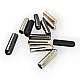 Metal Cord End 2 cm with 4.4 mm Opening E 2092 Metal Cord End 2 cm with 4.4 mm Opening E 2092