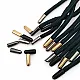 4 mm Cord Input Metal Cord End Cylinder Model - Small Size E 2097