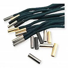 Metal Cord End Cylinder Model - Bottom Flat Model 4.5 mm - 0,18" Cord Entry E 2252