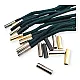 Metal Cord End Cylinder Model - Bottom Flat Model 4.5 mm Cord Entry E 2252