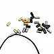 Metal Cord End 3.5 mm Cord Entry Cylinder Model Small Size E 2276