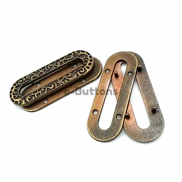 Eyelet Decorative Patterned Oval Edge 20 x 53 mm E 529