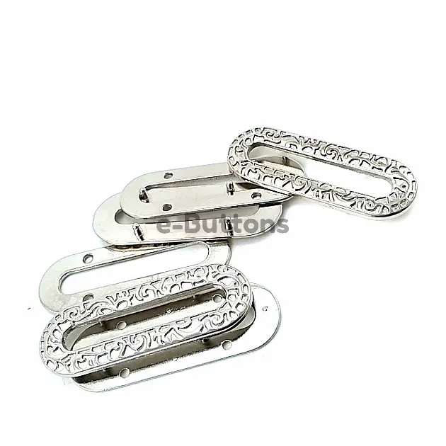 Eyelet Decorative Patterned Oval Edge 20 x 53 mm E 529