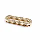 Eyelet 28 x 40 mm Oval Edge Decorative Patterned Eyelet E 664