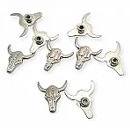 Rivet 17,5 mm Bull Logo Zamak E 2246
