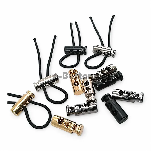 Üstten Basmalı Model - İki Delikli Metal Stoper 4,5 mm Delik Çaplı - Zamak Stoper E 1915