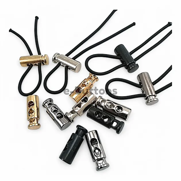 Üstten Basmalı Model - İki Delikli Metal Stoper 4,5 mm Delik Çaplı - Zamak Stoper E 1915