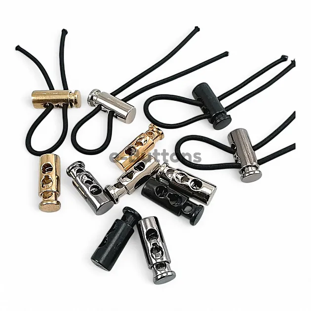 Üstten Basmalı Model - İki Delikli Metal Stoper 4,5 mm Delik Çaplı - Zamak Stoper E 1915