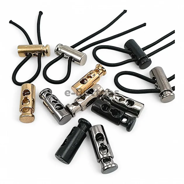 Üstten Basmalı Model - İki Delikli Metal Stoper 4,5 mm Delik Çaplı - Zamak Stoper E 1915