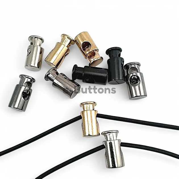 Metal Stoper Üstten Basmalı Model Tek Delikli 5,5 mm Delik Çaplı - Zamak Stoper E 1916