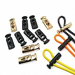 İki Delikli 5 mm Delik Çaplı Metal Stoper Üstten Basmalı Model - Zamak Stoper E 2061