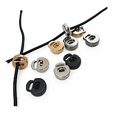Single Hole 6x3 mm Hole Diameter Metal Stopper Top Press D Model - Zamak Stopper E 2131