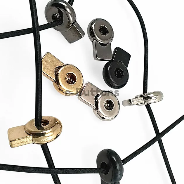 Tek Delikli 5,5 mm Delik Çaplı Metal Stoper Üstten Basmalı Yuvarlak Model - Zamak Stoper E 2178