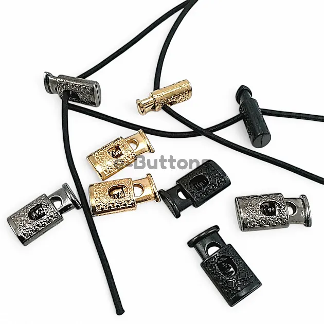 Metal Stoper Desenli Model Tek Delikli 4,5 mm Delik Çaplı Üstten Basmalı Model - Zamak Stoper E 282