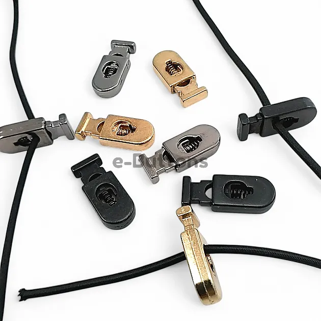 Tek Delikli 5,5 mm Delik Çaplı Metal Stoper Üstten Basmalı Zarif Armut Model - Büyük Boy E 696