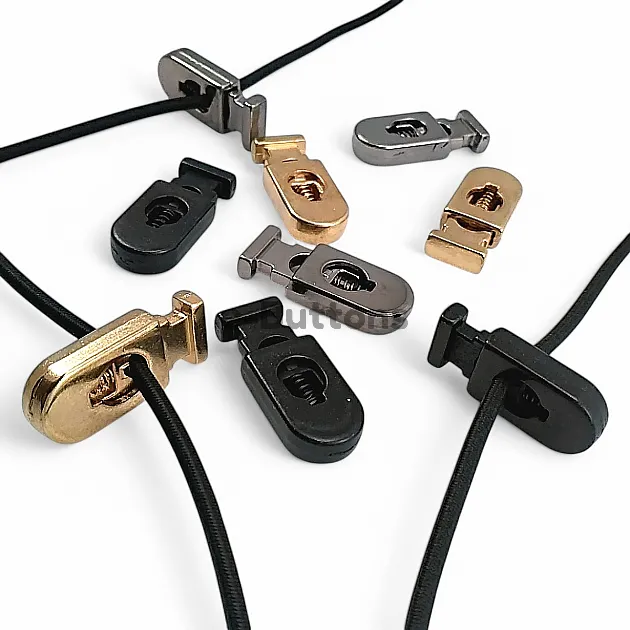 Tek Delikli 5,5 mm Delik Çaplı Metal Stoper Üstten Basmalı Zarif Armut Model - Büyük Boy E 696