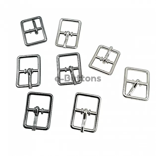 Shoe Buckle - 1.2 cm - 0,47" Metal Buckle E 2262