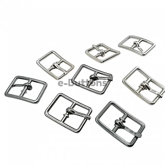 Shoe Buckle - 1.2 cm - 0,47" Metal Buckle E 2262
