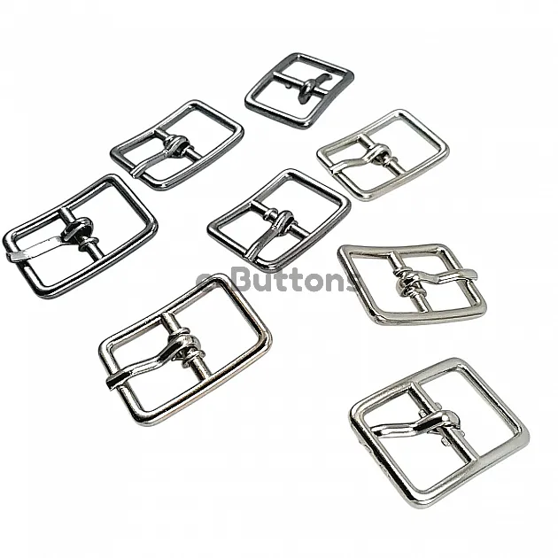 Shoe Buckle - 1.2 cm - 0,47" Metal Buckle E 2262