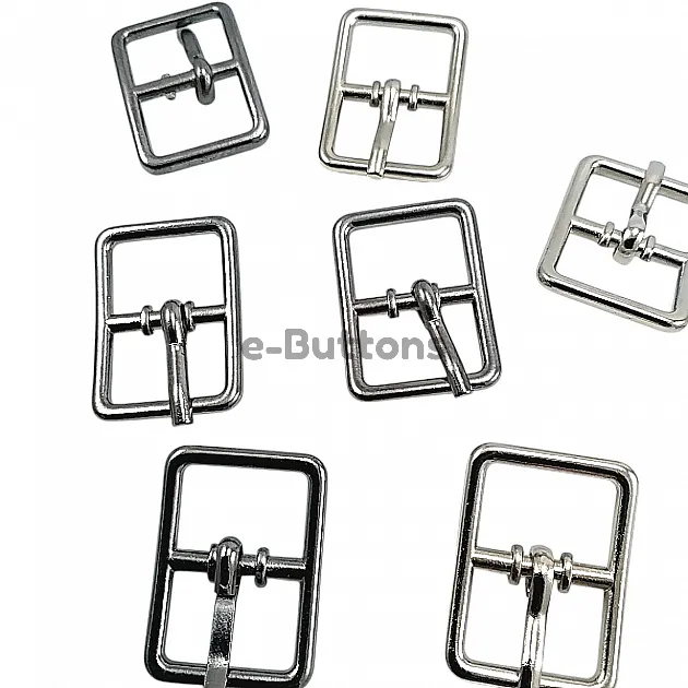 Shoe Buckle - 1.2 cm - 0,47" Metal Buckle E 2262