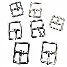 Shoe Buckle - 1.2 cm - 0,47" Metal Buckle E 2262