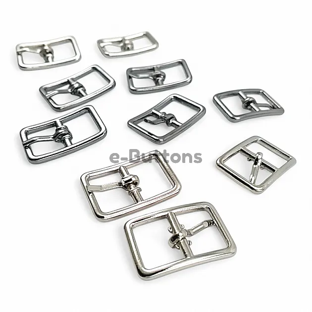 Shoe Buckle - 1 cm - 0,40" Metal Buckle E 2263