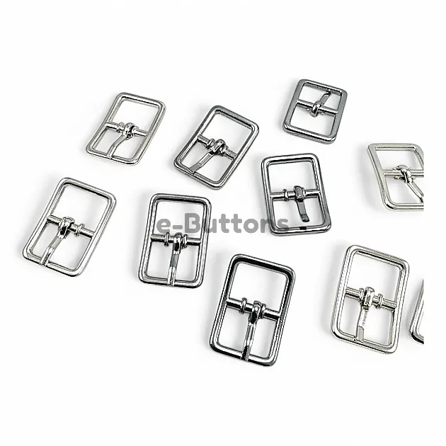 Shoe Buckle - 1 cm - 0,40" Metal Buckle E 2263