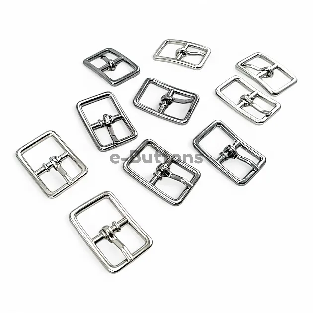 Shoe Buckle - 1 cm - 0,40" Metal Buckle E 2263