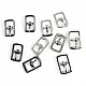 Shoe Buckle - 0,8 cm - 0,31" Metal Buckle E 2264